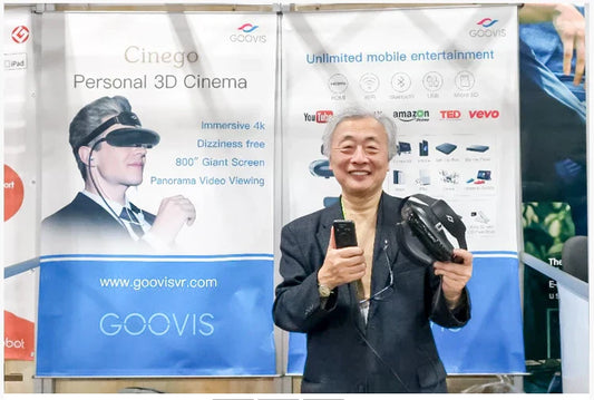 麻倉怜士のCES2018レポート14】フルHD有機EL搭載のシアター向けヘッドマウントディスプレイ「GOOVIS G2」に期待