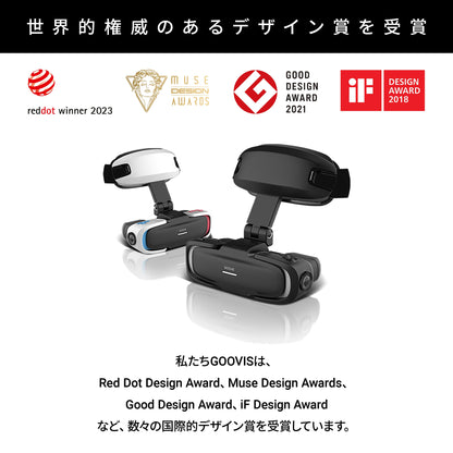 GOOVIS Art（黒） 4K VRヘッドセット